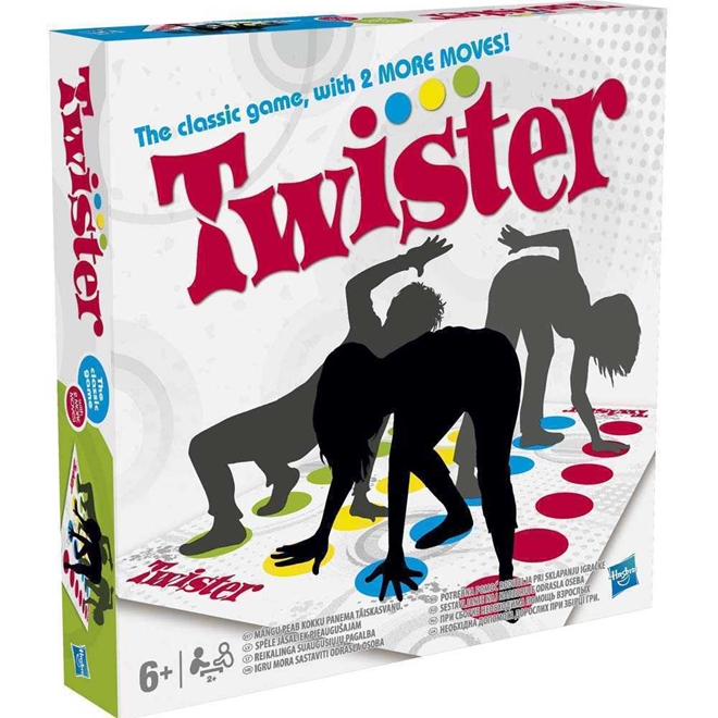 Vamos jogar o twister?
