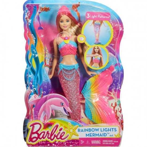 Comprar Boneca Barbie sereias Luzes Mágicas de Mattel