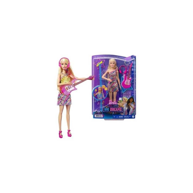 Boneca Barbie Cantora Mattel Malibu - GYJ23