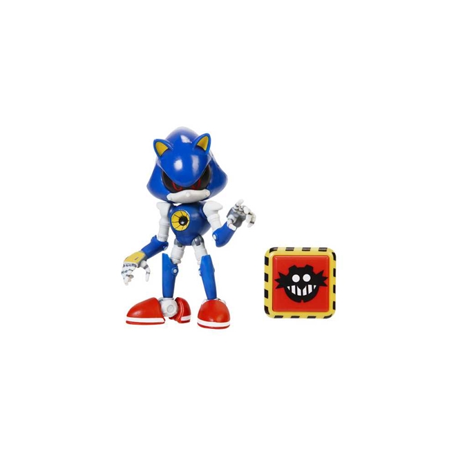 Boneco Metal Sonic Articulado Sonic The Hedgehog Fun