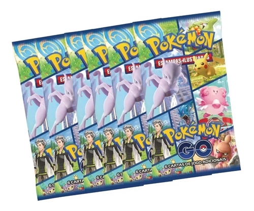 Jogo de Cartas Pokemon GO Box Especial Treinadores Valor Copag