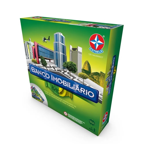 Jogo De Tabuleiro Banco Imobiliário Mundo Estrela Original