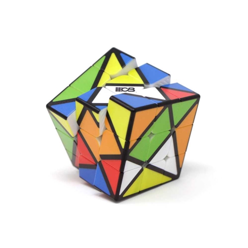 CUBO MAGICO CUBER PRO 4 PRETO - Quebra Cabeça 3D Cubo Magico Cuber