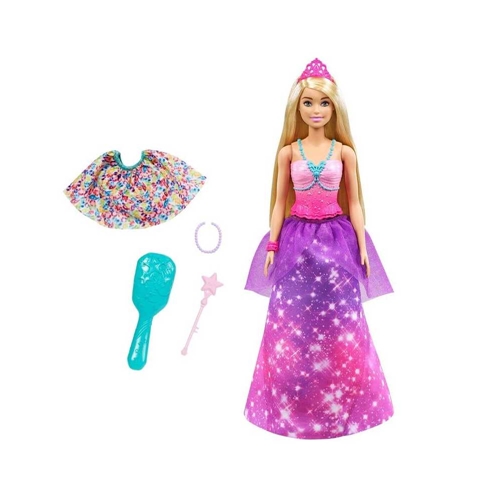 Boneca Barbie Sereia Dreamtopia, Colorida, Mattel 