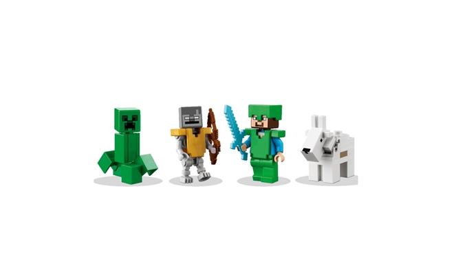 Lego Minecraft Os Picos Gelados