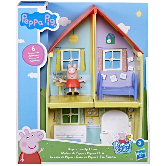 OBA Brinquedos - A Casa da Peppa Pig com som e luz, da