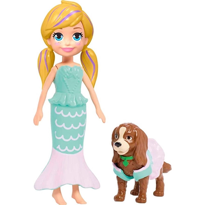 Conjunto Boneca Polly Pocket Pet Cachorro E Roupas Original