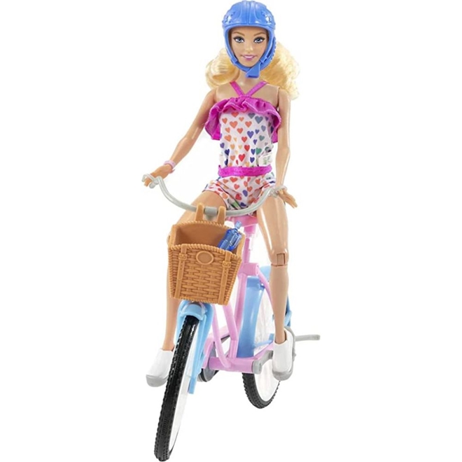 Boneca Barbie C/ Bicicleta Mattel - HBY28 - Shoploko - Por você, para você