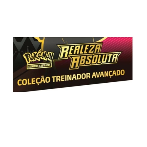 Box Cartas Pokemon Treinador Avançado Realeza Absoluta Copag