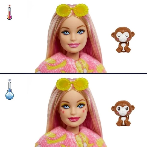 Barbie Cutie Reveal Boneca Série Selva Item Sortido – 1 Unidade